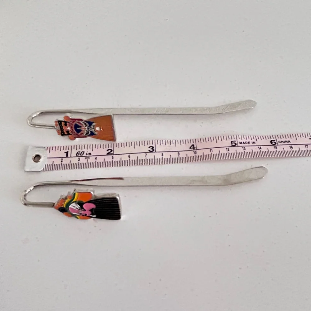 Chinese Opera Mask Bookmark Art Chinese Collectible Opera Facial Makeup